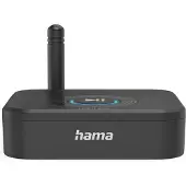 Hama Bluetooth-Adapter "Bluetooth-Adapter (Empfänger für Bluetooth nachrüsten, z.B. HiFi)", schwarz, Adapter, Bluetooth-Adapter