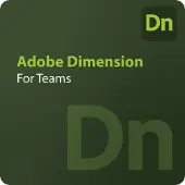 Adobe Dimension for Teams 1 - 9 User 65305450CA01A12