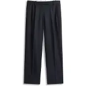 Tommy Hilfiger Stoffhose Timeless WW0WW48352 Dunkelblau Straight Fit