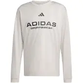 Adidas Langarmshirt "LANGÄRMELIGES JERSEY AUS JACQUARD"