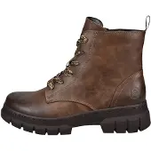 Bugatti Damen Schnürstiefeletten ROXX Braun Synthetik Größe: 36