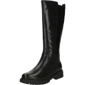 Jana Damenschuhe Reißverschluss Schaftstiefel Schwarz Freizeit, Schuhgröße:37 EU
