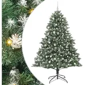 vidaXL Künstlicher Weihnachtsbaum Grün 240 cm