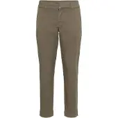 Kaffe Marlene-Hose "Damen Hose KAmette", Damen, Gr. 46, N-Gr, beige (morel), Obermaterial: 98% Baumwolle CO. 2% Elasthan EL., Hosen Marlene-Hose