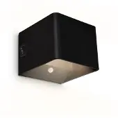 Briloner LED Wandleuchte Wandlampe ohne Stromanschluss Bewegungsmelder Akku ohne Bohren