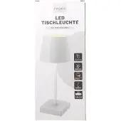 AccuCell LED-Tischleuchte mit Touchfunktion, warm weiss, mit Batterie