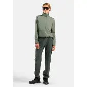 Odlo - Women's Mid Layer 1/2 Zip Grid Fleece - Fleecejacke Gr XXS oliv