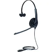 Jabra Biz 1500 Duo / Mono, Kabelgebunden, Büro/Callcenter, 20 - 4500 Hz, 74 g, Kopfhörer, Schwarz