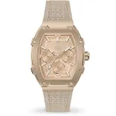 Ice Watch Ice-Watch - Ice boliday Timeless Taupe - Braune Damenuhr mit Silikonarmband - 02