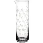 Villeroy & Boch Karaffe "Wasserkaraffe Toy's Delight 1 L transparent", bunt (transparent), B:8,5cm H:27cm T:9,7cm Ø:8,5cm, Karaffen, Karaffe, Spülmaschinenfest