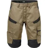 Fristads Shorts 2562 STFP - C52 / Khaki/Schwarz