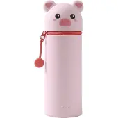 Itotal Bastelset 2-in-1 Weiches Silikon-Federmäppchen - Schwein