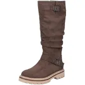 Rieker Damen-Schaftstiefel Mud-Braun, Farbe:braun, EU Größe:41