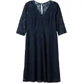 Sheego Cocktailkleid in nachtblau | Gr.: 50