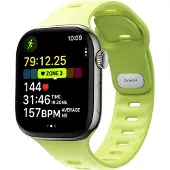 Nomad Tempo Silikonarmband für Apple Watch | 38/40/41/42 mm - Lime