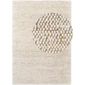 Villeroy & Boch Teppich "Peas" rechteckig 18 mm Höhe Handgewebt, Bouclé, Wolle, Jute, Natur, Läufer, Wohnzimmer, Skandi