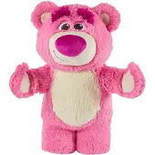 Mattel Disney Pixar Toy Story Lotso-Plüschtier mit Sound, weicher Teddybär, summt, trillert und kichert, Figur, 3 Jahr(e), Mit Ton, LR44, Akkus/Batterien enthalten