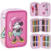 Cerdá Disney Minnie Dreifach-Federtasche