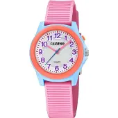 Calypso | analoge Kinderuhr Ø 34 rosa Quarz Kunststoff Licht | K5823/2