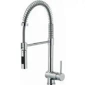 Paffoni Stick - Spültischarmatur mit ausziehbarer Geschirrbrause, chrom SK179CR