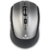 NGS Frizz BT, Beidhändig, Optisch, Bluetooth, 1600 DPI, Grau