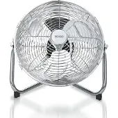 Sogo VEN-SS-21025, Industriebodenlüfter, Chrom, Metall, 30 cm, AC, 55 W