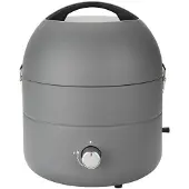TAINO Grill-to-Go portabler Gasgrill Campinggrill Kugelgrill Grau