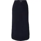 Pepe Jeans für Damen. PL9011885 Sunny Midirock schwarz (M), Lässig, Baumwolle