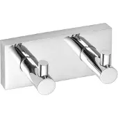 Bemeta Kleiderbügel mit 2 Haken, Beta Chrom