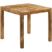 Syfax Esstisch Massivholz Mango 82x80x76 cm