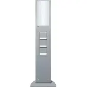 Gira 134226 769mm Farbe alu Energiesäule Lichtelement 3xSCHUKO