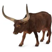Collecta nutztiere: Watusirund 13 cm dunkelbraun