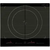 CATA GIGA 600 BK, Schwarz, Integriert, Zonen-Induktionskochfeld, Glas, 4 Zone(n), 4 Zone(n)