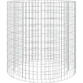 Super Merchant Gabionen-Feuerstelle Ø 100 cm Verzinktes Eisen