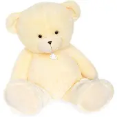 Doudou et Compagnie Histoire d'Ours HO2895 Bärenjungen Bellydou - Crème, 90 cm, beige