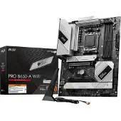 MSI PRO B650-A WIFI, AMD, Sockel AM5, AMD Ryzen 7000 Series, AMD Ryzen 8000 Series, AMD Ryzen 9000 Series, Sockel AM5, 256 GB, DDR5-SDRAM