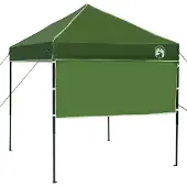 vidaXL Pavillon-Zelt 194 x 194 x 251 cm Grün Stoff