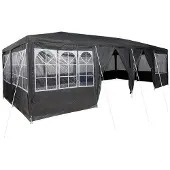 vidaXL Party-Zelt 800 x 400 x 266 cm Anthrazit Polyethylen