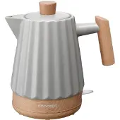 Concept RK0091, 1,5 l, 1500 W, Hellgrau, Keramik, Überhitzungsschutz
