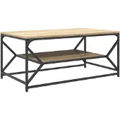 vidaXL Couchtisch Sonoma-Eiche 90 x 50 x 40 cm
