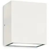 Ideal Lux Argo Metall Moderne Wandleuchte Weiß Led 10W 4000K Natürliches Licht