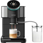 Cecotec Cremmaet Spin, Espressomaschine, 1,5 l, Kaffeebohnen, Eingebautes Mahlwerk, 1450 W, Schwarz