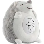 InnovaGoods Plüsch-Igel Spikey – Weißes Rauschen & Nachtlicht-Projektor für eine beruhigende Schlafumgebung für Babys und Kinder