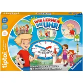 Ravensburger Spiel "tiptoi Wir lernen die Uhr", bunt, Spiele, Kinder, Spiel, Made in Europe