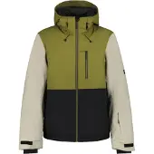 Icepeak Chester wattierte Herren Skijacke mit Kapuze grün 50