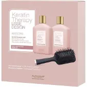 Alfaparf Milano Keratin Therapy REVITALIZING Geschenkset - Shampoo 250ml + Conditioner 250ml + Bürste