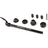Polisport Steckachse für Anhänger 12mm - schwarz