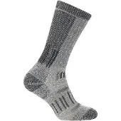Icebreaker - Women's Merino Hike+ Mountaineer Mid Calf - Wandersocken Gr 41-43 grau