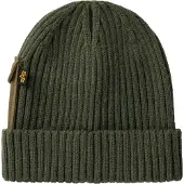 Alpha industries Skimütze "Utility Beanie", Herren, Gr. onesize, grün (schwarz olive), Obermaterial: 100% Polyacryl, Mützen Skimütze