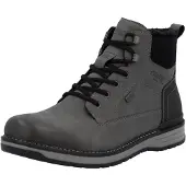 Rieker Herren Winterboots Grau Synthetik Größe: 40